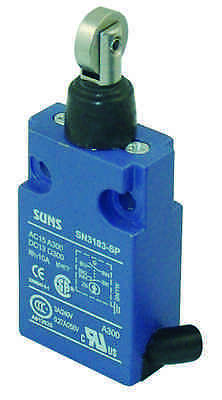 SUNS SN3103-SP-A2 Sealed Cross Roller Plunger Compact Limit Switch 2m Cable Side - Industrial Direct
