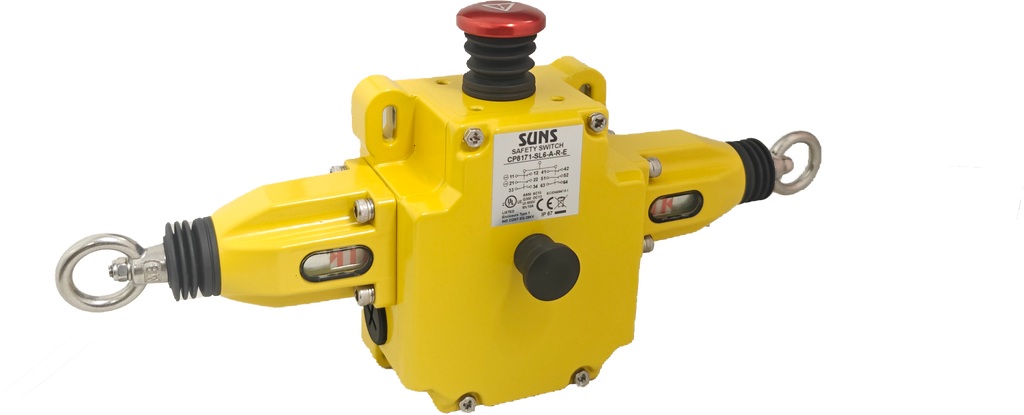 SUNS CP8171-SL6-A-R-E Dual Cable Pull 2CPSA2A3 ER1032-042NEL XY2CE1A196H7