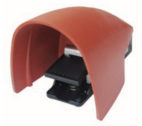 SUNS FS-61G-SP-A-S-ZR-A UL Certified Aluminum Alloy Die Cast Single Pedal Guarded Snap Action Anti-Trip Industrial Safety Foot Switch IP68