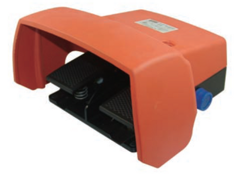 SUNS FS-62G-SP-1S-1ZR-A-N UL Certified Alum Alloy Die Cast Dual Pedal Guarded Industrial Safety Foot Switch IP68