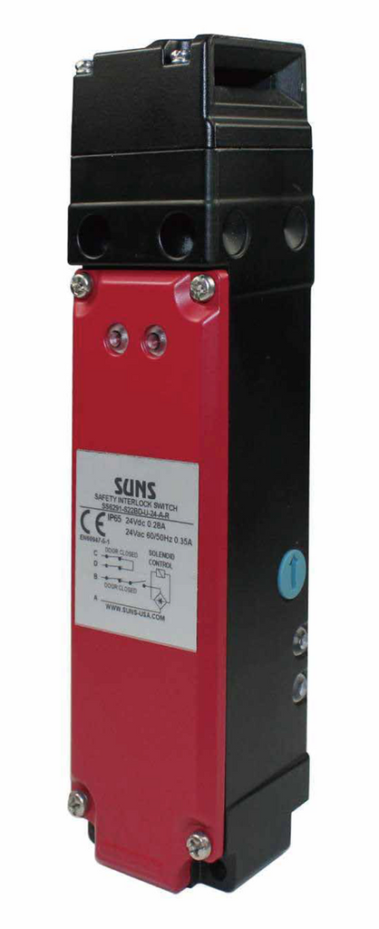 SUNS SS6292-SL06R-U-24-L1-A Solenoid Interlock Switch 3NC