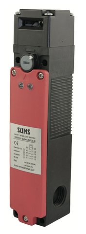 SUNS SSD6191-SL13A-U-24-A Solenoid Interlock Safety Switch 2NC/1NO and 1NC TP3-2131A024M