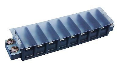 SUNS TG-308-C UL Rated 30A/600V Covered Terminal Block 8 Pole 22-10 AWG Wire - Industrial Direct