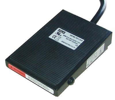 SUNS FS1-10-H-2 UL Certified Front Hinged Foot Switch w/ 2m Cable - Industrial Direct