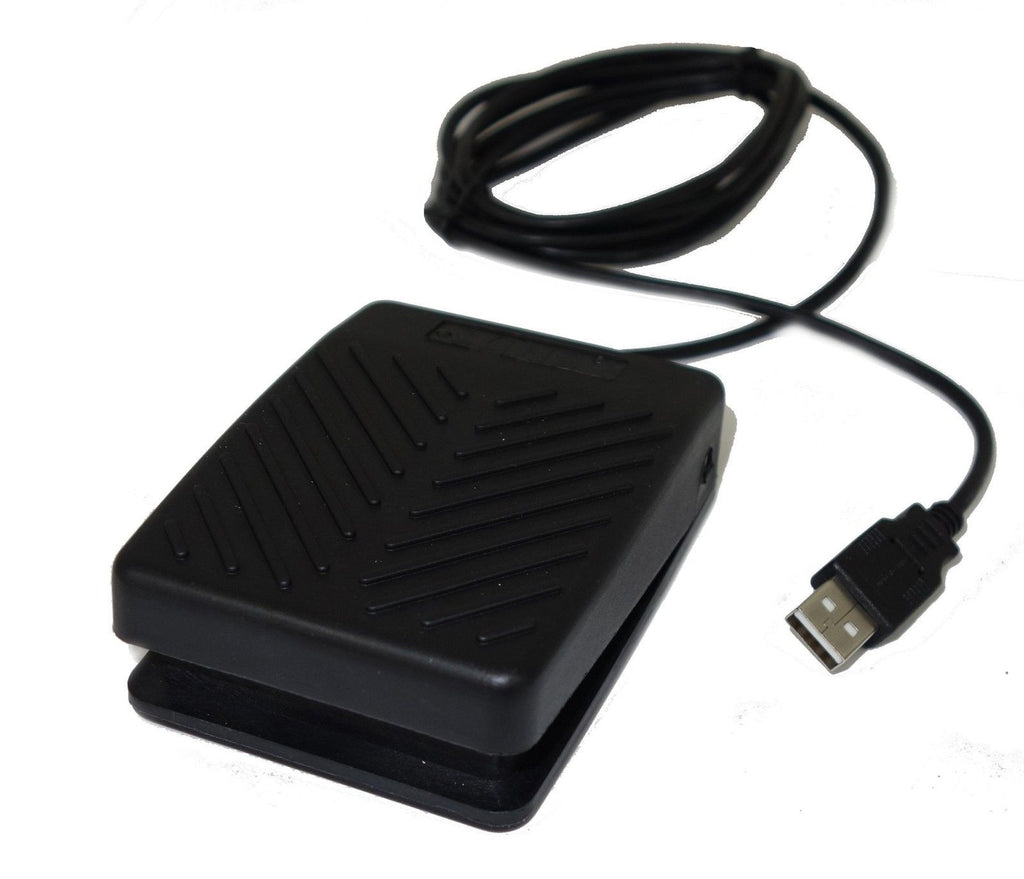 SUNS FS-81-SP-USB UL Certified IPX8 Waterproof USB Single Pedal Foot Switch - Industrial Direct