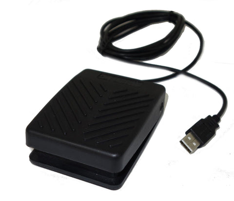 SUNS FS-81-SP-USB UL Certified IPX8 Waterproof USB Single Pedal Foot Switch - Industrial Direct