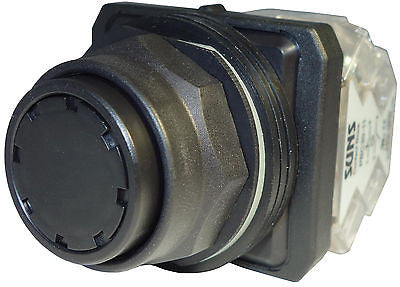 SUNS PB30-FP-B-P13 30mm Black Guarded Pushbutton NO/NC 9001SKR1BH13 9001SKR1BH5 - Industrial Direct