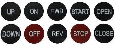 SUNS CSB-LG CSB Series Interchangeable Pendant Station Insert Buttons - Industrial Direct