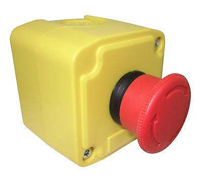 SUNS CSP2201-ET11 Emergency Stop 1NO/1NC Control Station XALK178E A22E-M-11B - Industrial Direct