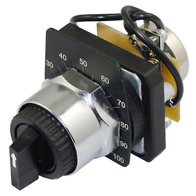 SUNS PBM30-VR-25K-P0 30mm Heavy Duty Potentiometer 25000 Ohms 9001K2109 - Industrial Direct