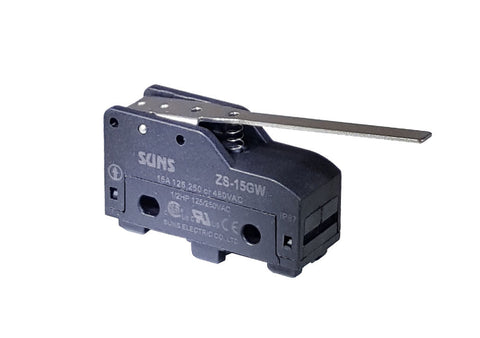 SUNS International ZS-15GW Waterproof Positive Opening Micro Switch - Industrial Direct