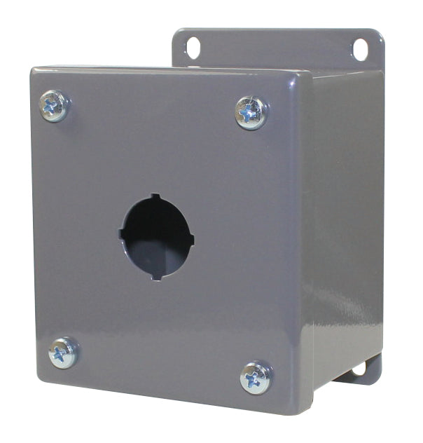 SUNS CSM2201-A Steel Pushbutton Enclosure NEMA Type 12,13 E1PBG MPB1