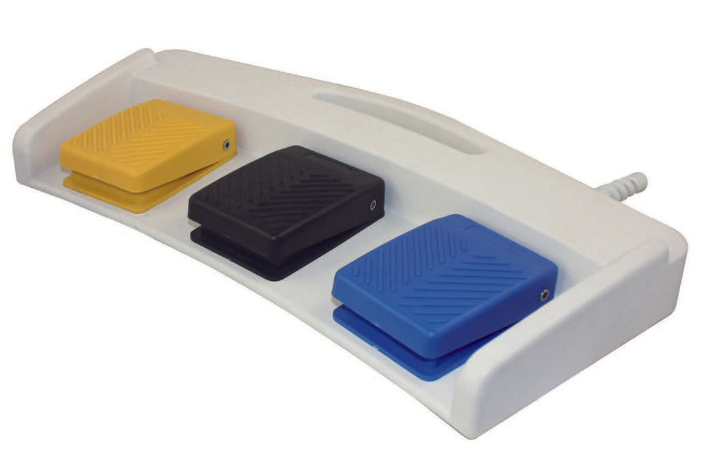 SUNS FS-83-W-SP-USB UL Certified Waterproof USB Three Pedal Medical Foot Switch