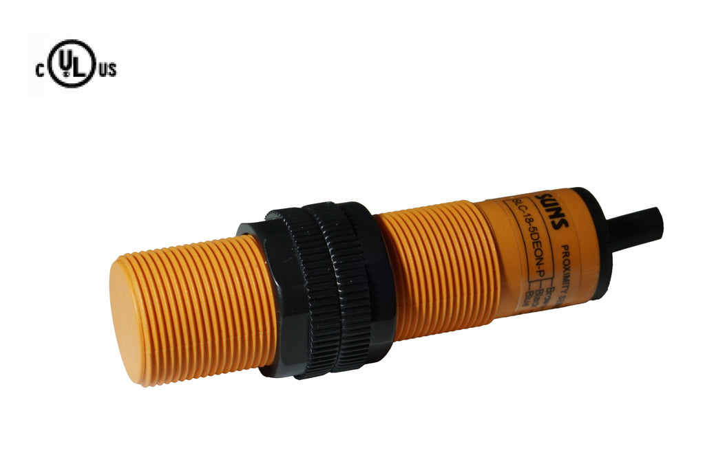 SUNS SLC-18-5DEON-2P Plastic Inductive Proximity Switches - Industrial Direct