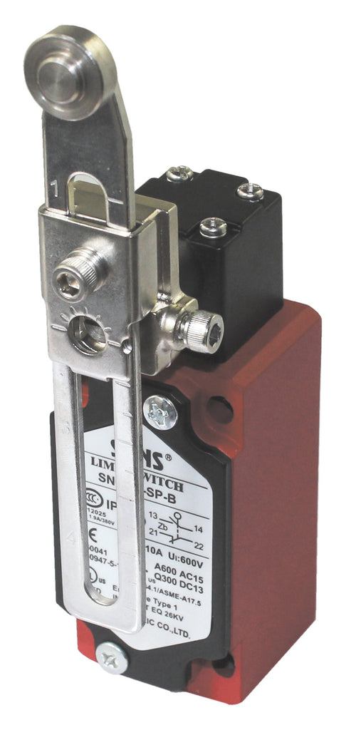 SUNS International SN6108-SL1-A(AB) Adj Rotary Lever Saftey Limit Switch E40202FM