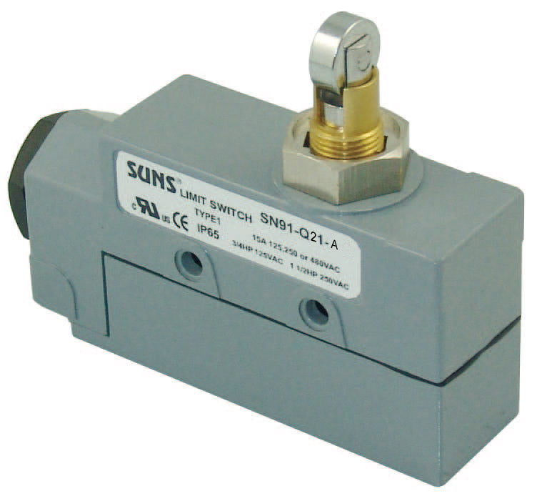 SUNS SN91-Q21-A Cross Roller Plunger Limit Switch BZE6-2RQ81 ZE-Q-2S