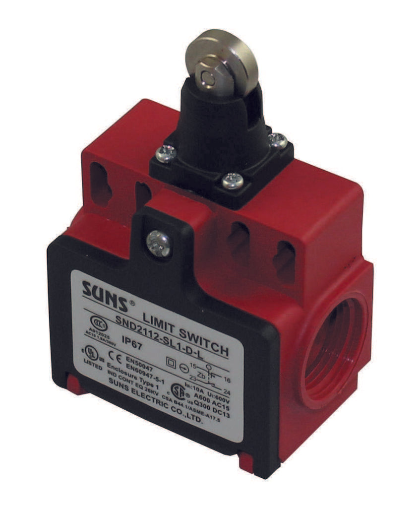 SUNS SND2112-SL1-D-L Roller Plunger Limit Switch