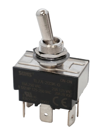 SUNS TL7A-203K-Q Toggle Switches 20A/125VAC 2GL51-78 2GL51-73 2GL731-78 2GL731-73 12TS95-3 XTD4C1A 7592K8 7565K7 7632K40 