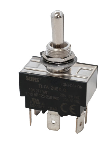 SUNS TL7A-205K-Q Toggle Switches 20A/125VAC 6GM5B-78 6GM5B-73 12TS95-5 XTD4G1A 7568K4 